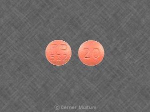 Image of Accupril 20 mg