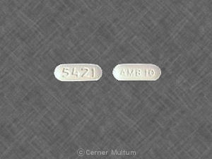 Image of Ambien 10 mg