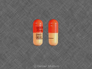 Image of Dantrium 25 mg