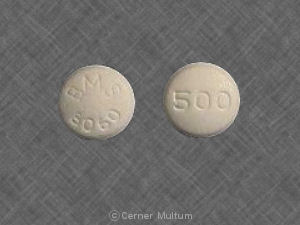 Image of Glucophage 500 mg