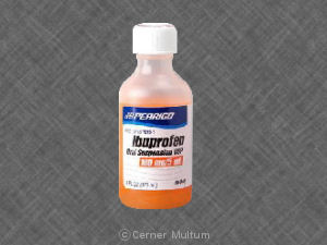 Image of Ibuprofen 100 mg per 5 mL-PER