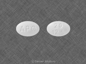 Image of Lisinopril-HCTZ 20-12.5 mg-APO