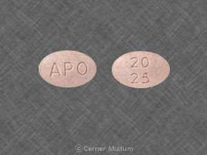 Image of Lisinopril-HCTZ 20-25 mg-APO