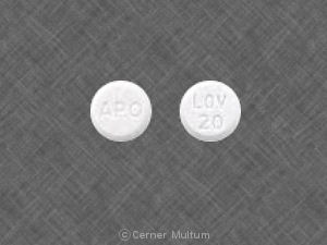 Image of Lovastatin 20 mg-APO