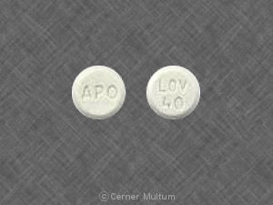 Image of Lovastatin 40 mg-APO
