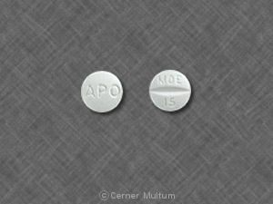 Image of Moexipril 15 mg-APO