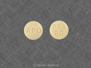 Image of Pravastatin 80 mg-APO