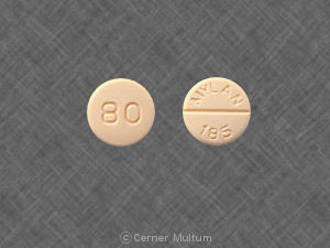 Image of Propranolol 80 mg-MYL
