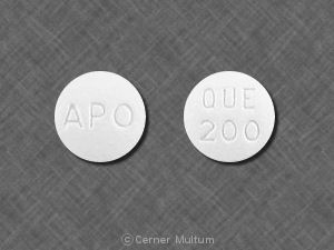 Image of Quetiapine 200 mg-APO