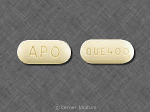 Image of Quetiapine 400 mg-APO