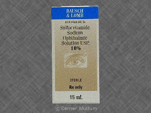 Image of Sulfacetamide 10% Ophth-BAU