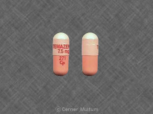 Image of Temazepam 7.5 mg-GG